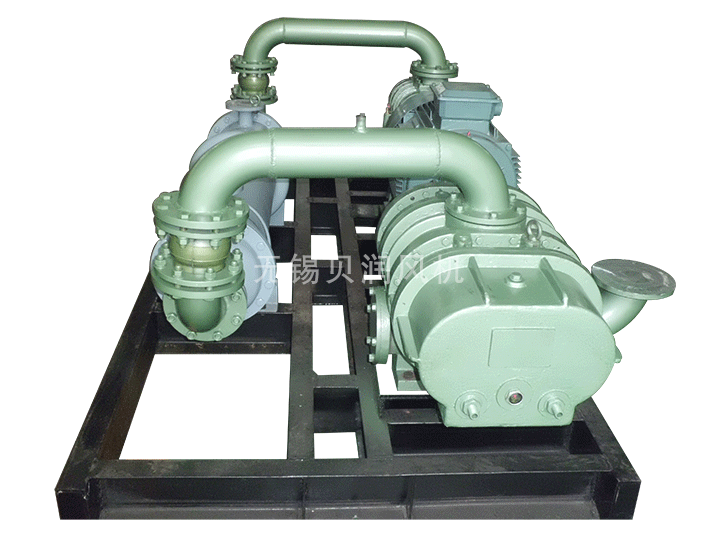 Two stage high pressure Roots blower